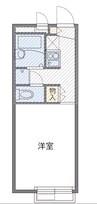 エクセルハイツ神前 1Kの間取り