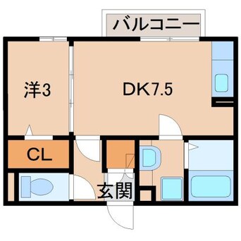 間取図 ウィット紀三井寺