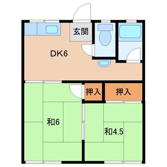 間取図 メゾン畑野