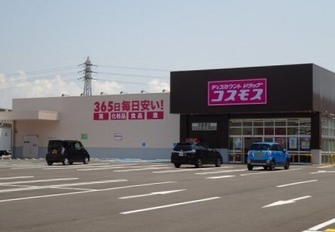 ディスカウントドラッグコスモス四箇郷店様(ディスカウントショップ)まで830m Flora みさき