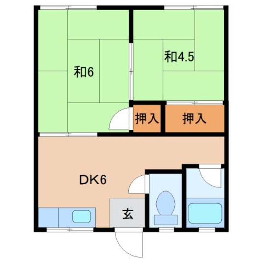 間取図 メゾン畑野