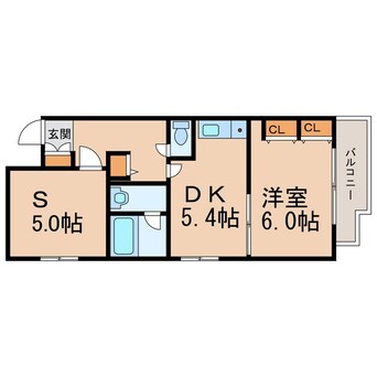 間取図 シャルマンフジ中之島弐番館