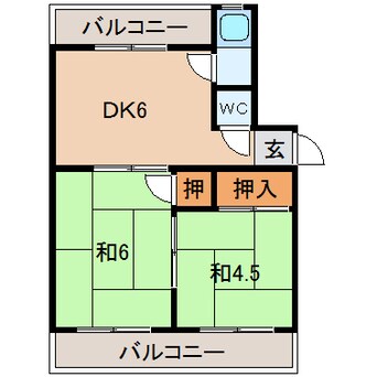 間取図 マンション和歌山