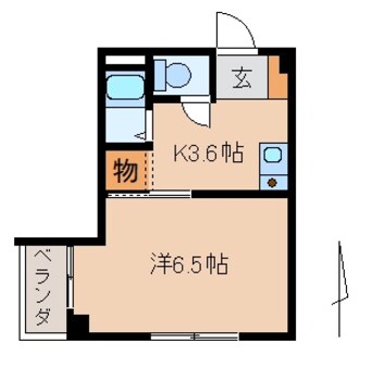 間取図 マンションナナヤマ田尻