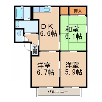 間取図 ヴィンヤードハウスⅢ