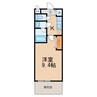 フジパレス太田Ⅱ番館 1Kの間取り