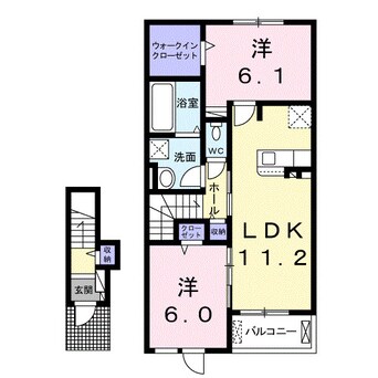 間取図 クルール ココア