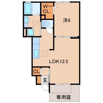 間取図 きのくに線・紀勢本線/紀三井寺駅 徒歩8分 1階 築11年