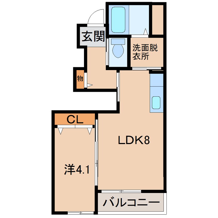 間取図 サンコート砂山