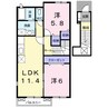 美・Ｇｒａｃｅ 2LDKの間取り