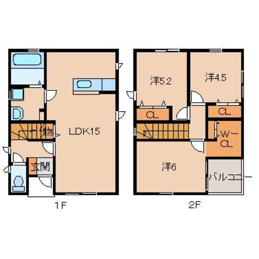 間取図 一戸建12445