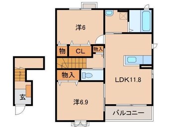 間取図 クレバーハウスⅡ