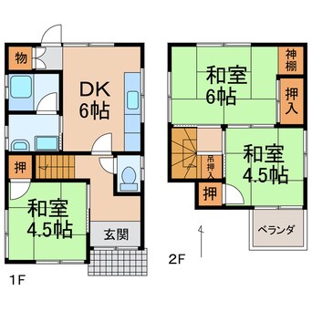 間取図 一戸建１５９９４