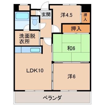 間取図 Ｋ．Ｓ．Ｔビル