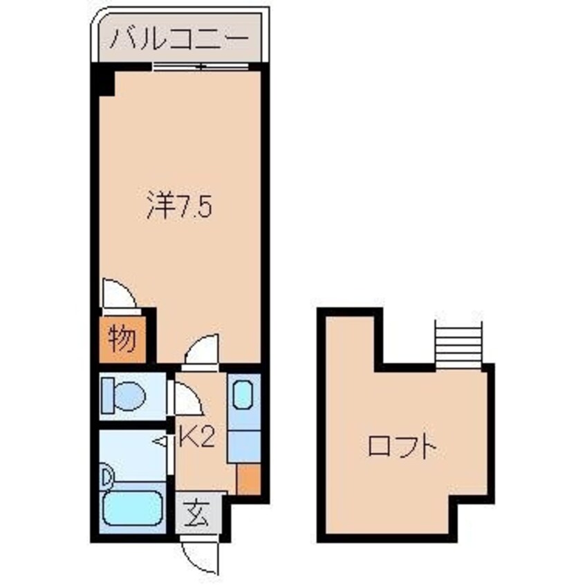 間取図 プルミエールメゾンクロダ