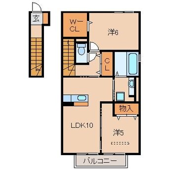 間取図 ヴィラ フロレスタ