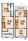 一戸建8312 4DKの間取り