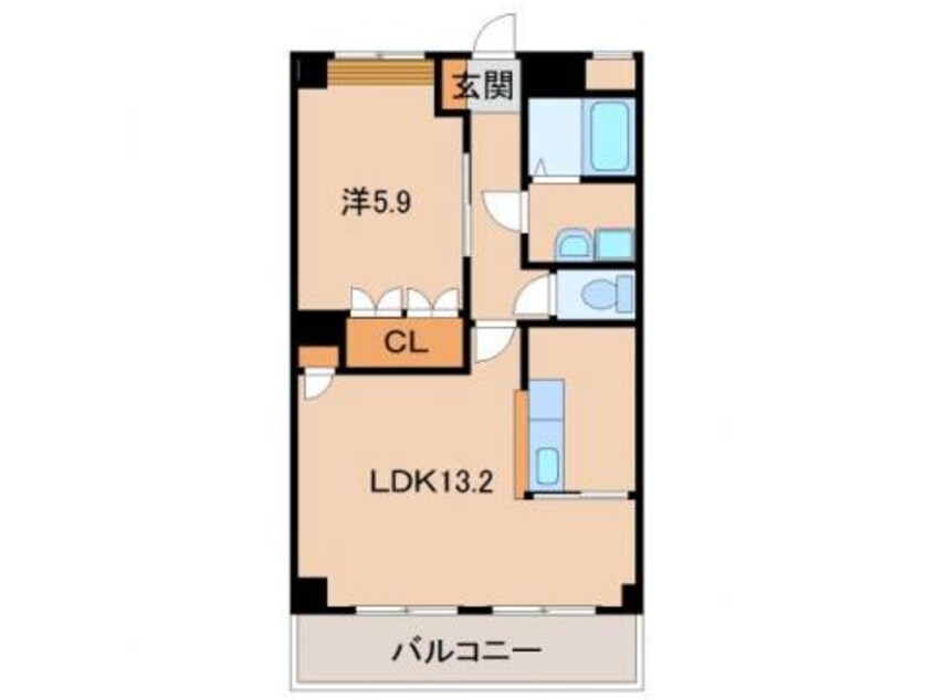 間取図 コンフォース２１