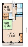 ライオンズマンション和歌山田中町 2LDKの間取り