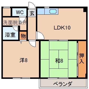 間取り図 メゾンドルゥ