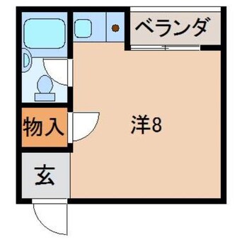 間取図 コーポホワイト南出島Ｂ棟