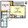 阪和線・羽衣線/和歌山駅 徒歩12分 3階 1年未満 1LDKの間取り