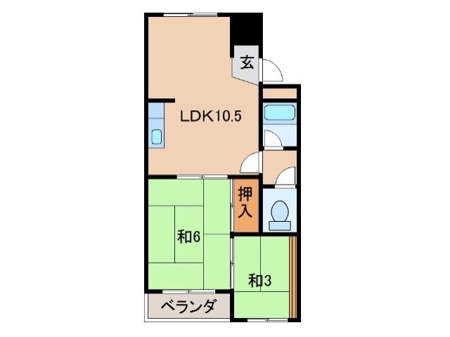 間取り図 メゾンクルール