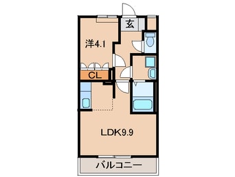 間取図 プランドール・コート