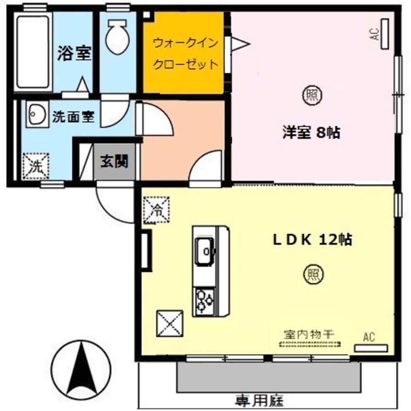 間取図 ガーデン・シャトレｉ