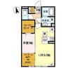 D-room SENZU 1LDK+Sの間取り