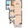 和歌山電鉄貴志川線/田中口駅 徒歩5分 1階 築12年 1LDKの間取り