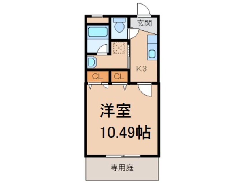 間取図 グリーン　フォーリスト