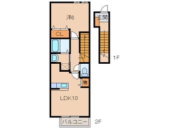 間取図 アーデン西浜　Ⅱ