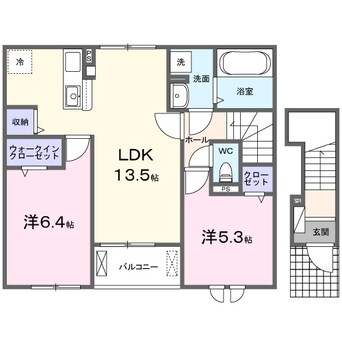 間取図 メゾン・ド・Ｓ＆Ｔ