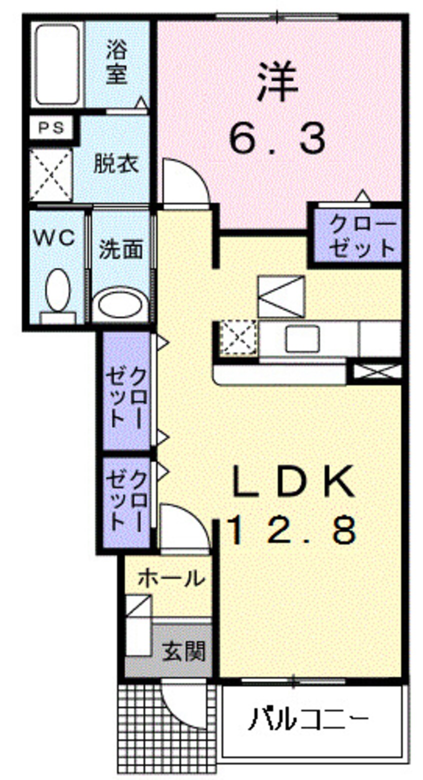 間取図 ノルテ　フロレスタⅠ