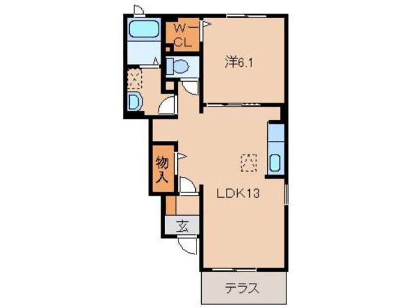 間取図 セレッソ・アンジュⅡ