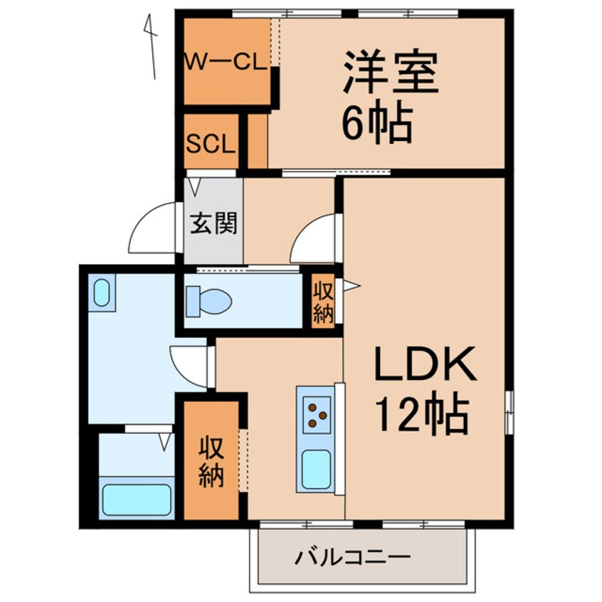 間取図 ディアス松島