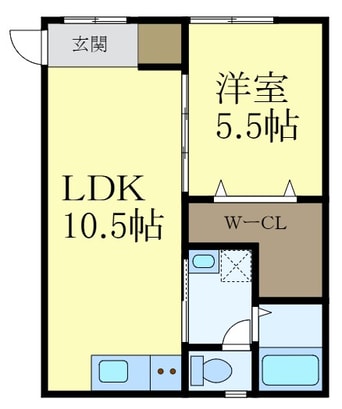 間取図 TJ鳴神2