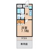 メゾン・弘西 1Kの間取り