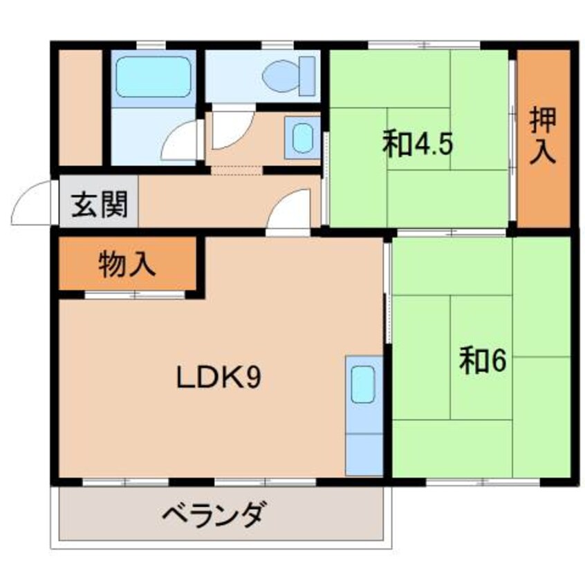 間取図 グリーンマンションⅠ