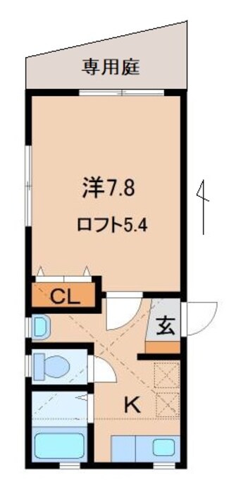 間取図 ラ・グラース吹屋町