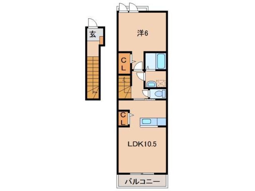 間取図 Ｙｕ・Ｒｉａｎ２４