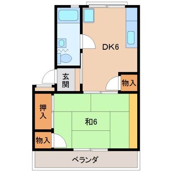 間取図 太田団地 A棟