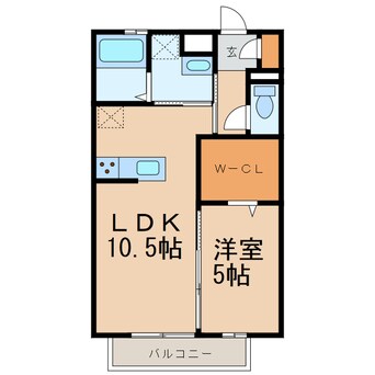 間取図 きのくに線・紀勢本線/紀三井寺駅 徒歩6分 1階 築6年