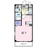 アムールＭＫ　Ⅲ 1Rの間取り