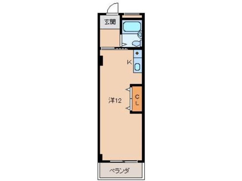 間取図 イーストアベニュー和歌山
