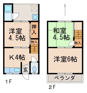 間取図 メゾンフェリス2