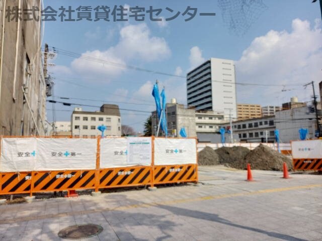 建築中 友田町店舗付き新築マンション