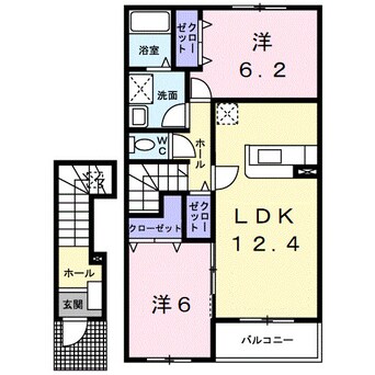 間取図 パミドーリⅠ