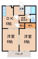 サンハイツブルーウインドの間取図